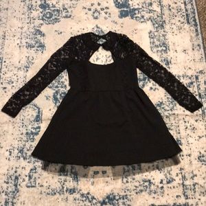 Little black mini dress